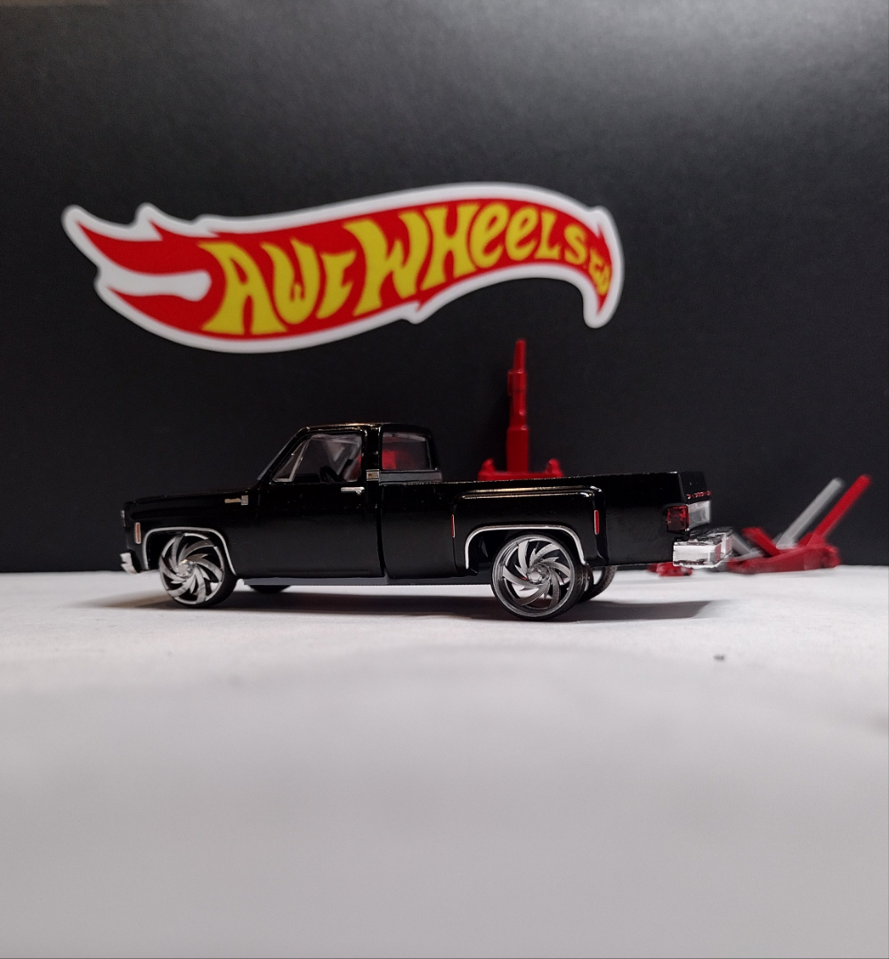 Custom dropped dually frame