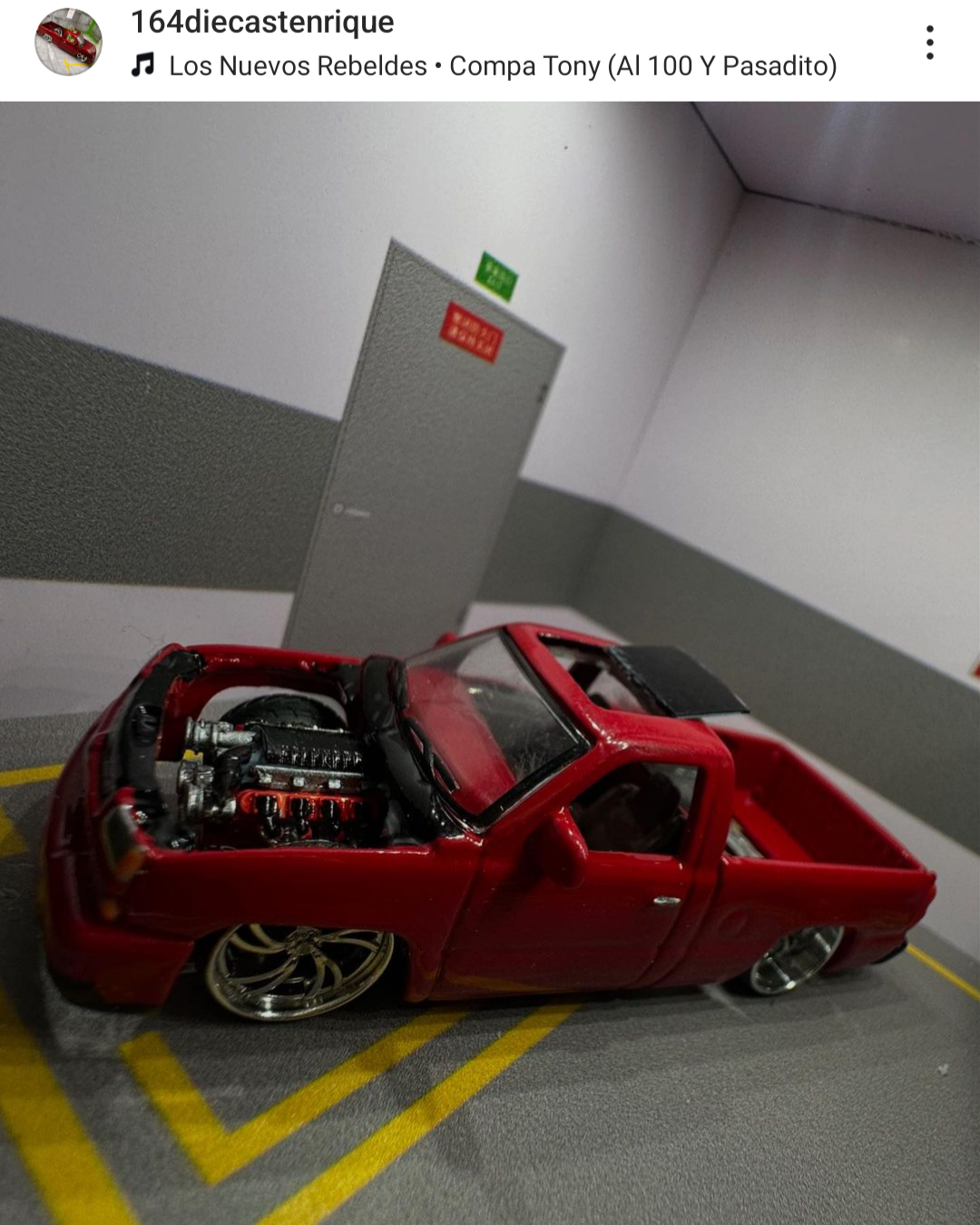 164 scale full LS engine