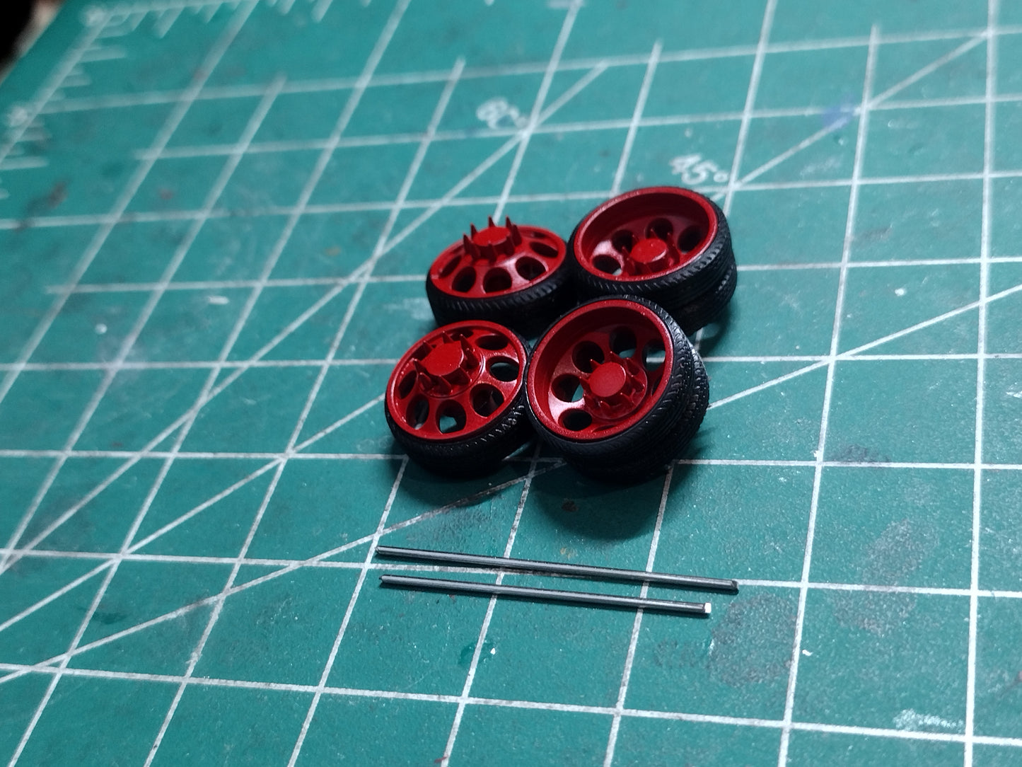 32" AWC bullet hole dually (Red)