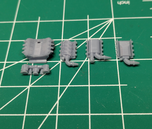 3d printed 164 scale LS for M2 square body (tall, no hood)
