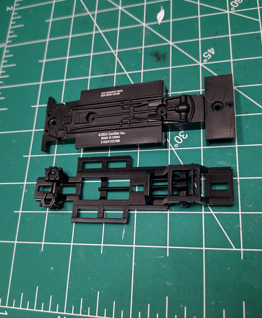 Custom dropped dually frame