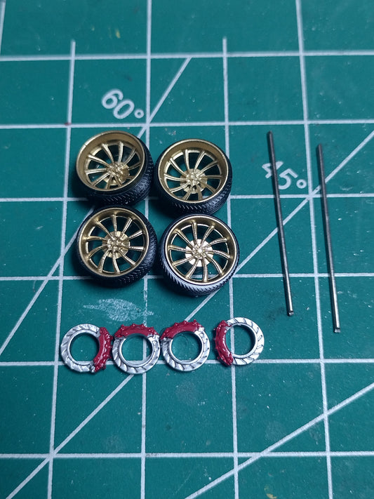 24" gold awc