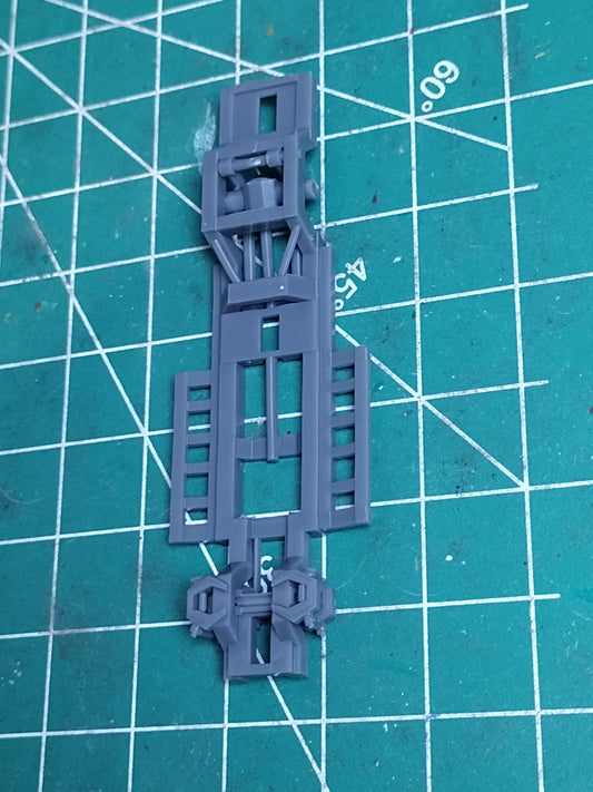 Custom dropped 2 door dually frame