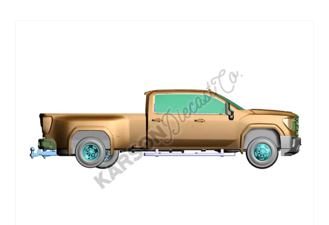 Karson Diecast 2022 GMC Sierra 3500HD Denali