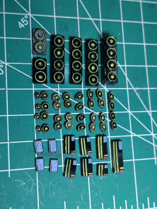 Speakers (Assorted) 1/64 3d printed speakers